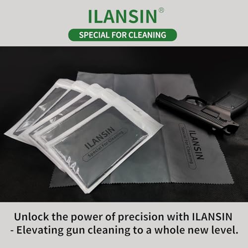 Silicone Gun Cleaning Cloth 12x12 Inch - Lint Free Rust Prevention - 1 Pack