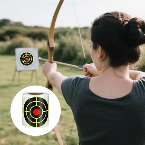 Self-Adhesive 3" Splatter Targets - 200 Pack for Shooting Practice