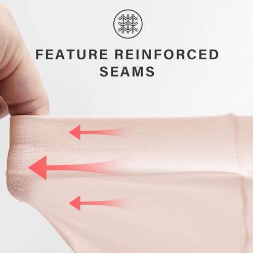 Girls' Footed Ballet Tights for Dance Class | High Waist, Opaque Coverage, Soft & Stretchy | Toddler to Teen Sizes