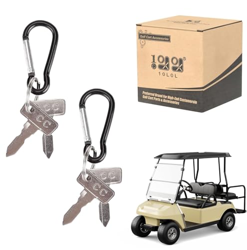 Replacement Golf Cart Keys - Ignition Key for Club Car DS 4-Pack