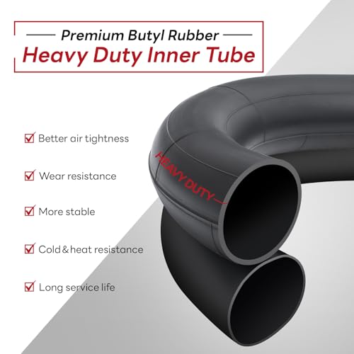 Heavy Duty 12/12.5 x 1.75-2.25 Bicycle Inner Tube with Schrader Valve