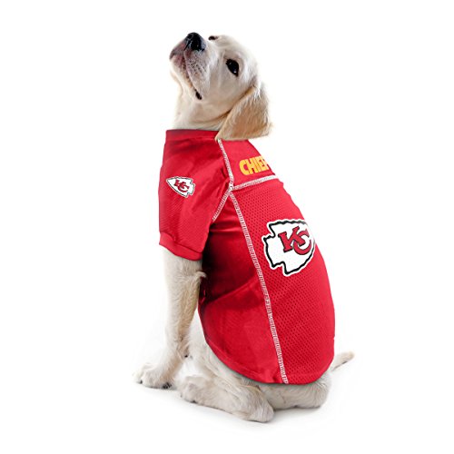 NFL Pet Jersey - Soft Polyester Fabric with Team Screenprint
