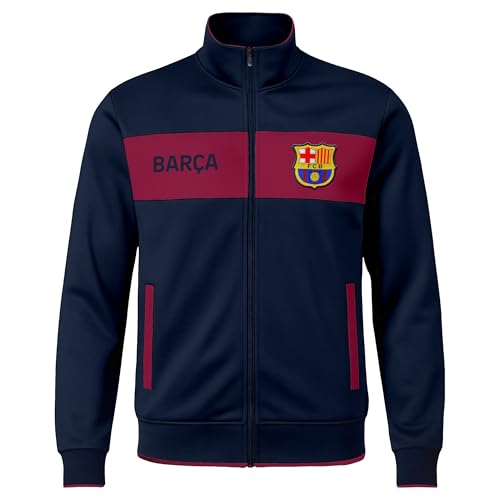 FC Barcelona Soccer Track Jacket - Unisex Adult, Medium