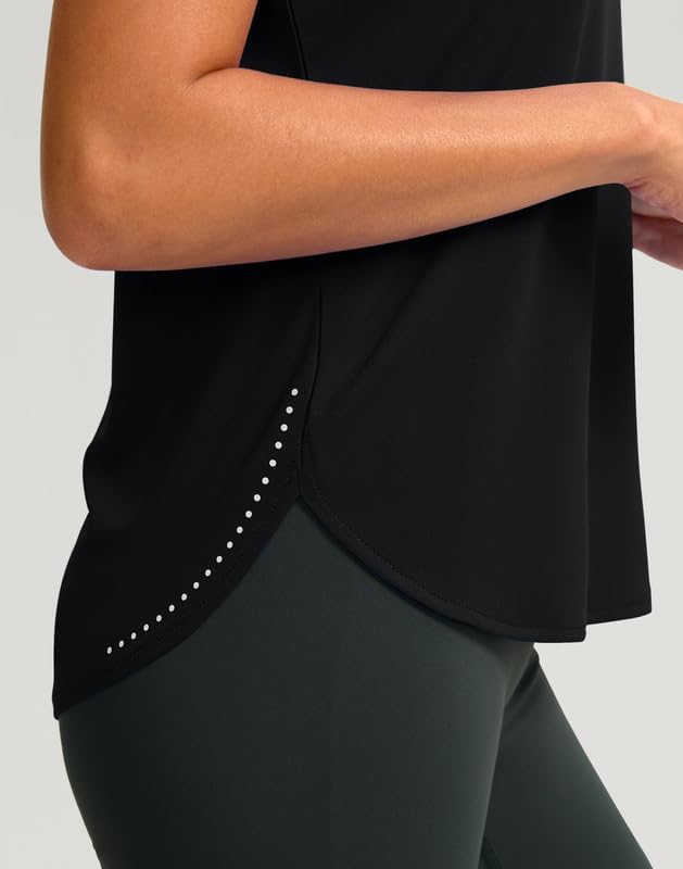 YYV Women's Workout Tank Tops - Lightweight Sleeveless Yoga & Running Shirts | Loose Fit Design