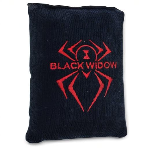 Black Widow Microfiber Grip Sack for Bowling - Large Moisture Absorption