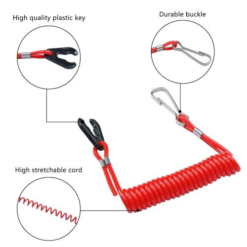 Boat Kill Switch Lanyard Replacement Tether