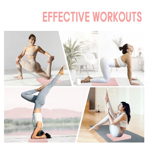 Balance Foam Pad for Stability Training - Pink, 15.7" x 13" x 2"