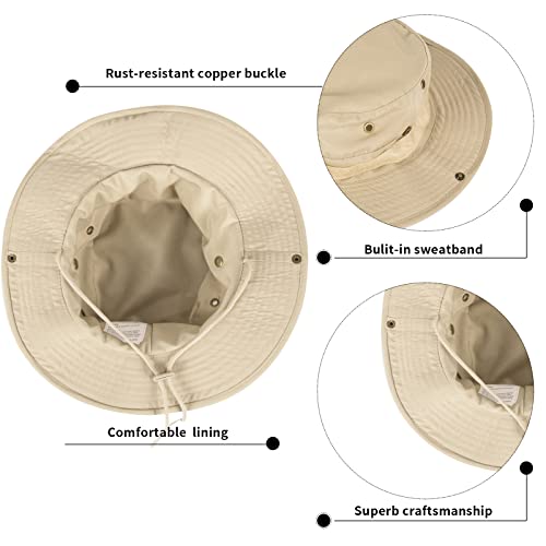 UPF 50+ Foldable Bucket Hat for Men & Women - UV Protection for Hiking, Beach & Fishing