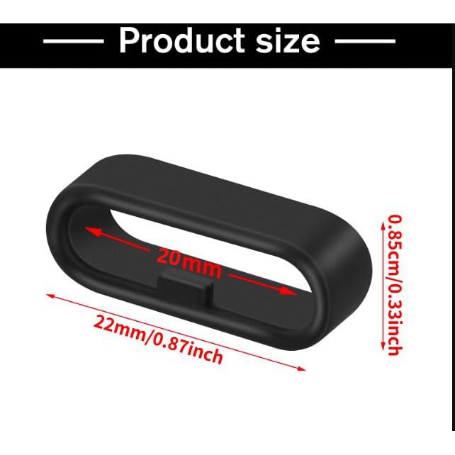 12-Pack Silicone Security Holder Loops for Magic Bands - Multi-Color