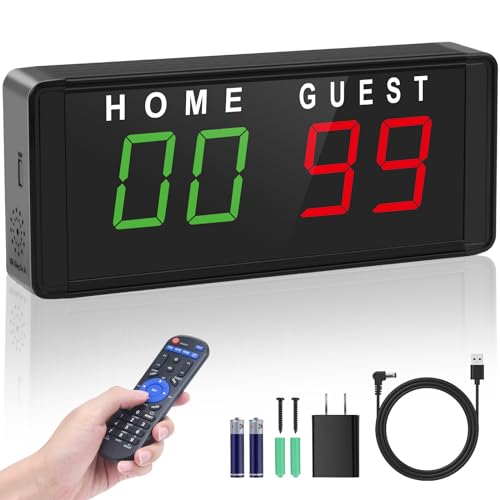 LED Electronic Scoreboard with Remote & Tripod - Small