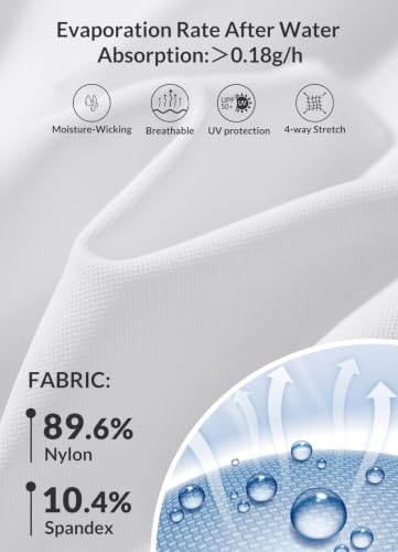 Baleaf Women's Sleeveless Golf Polo Shirt Racerback with Zipper Collar - Small White