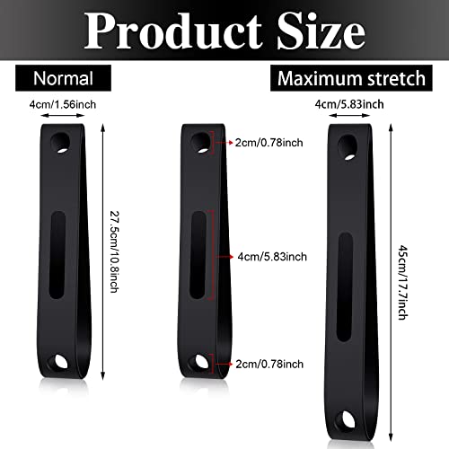 Heavy Duty Rubber Fire Helmet Straps - 3 Pack Universal Fit Safety Helmet Bands
