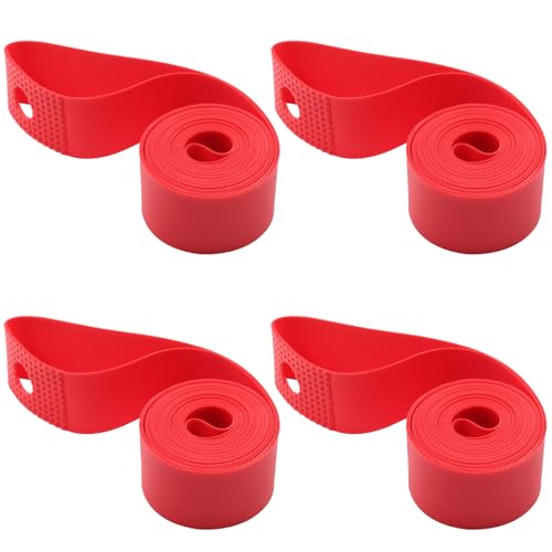 Bicycle Rim Strip - 20mm PVC Tire Liner, 4 Pack