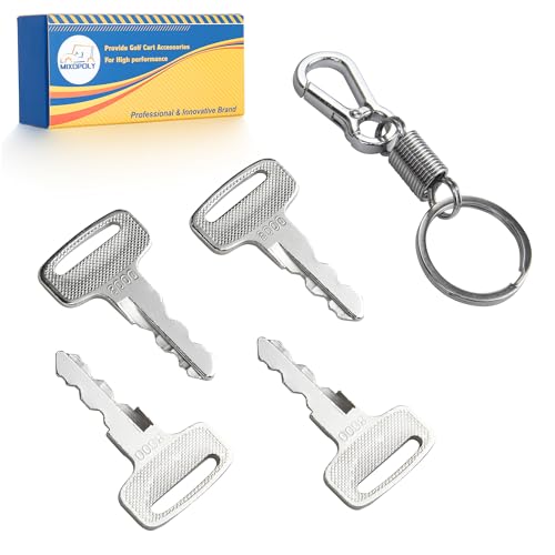 Golf Cart Keys Replacement - 4 Pack for Yamaha G14 G16 G19 G20 G21 G29