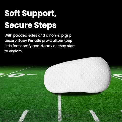 NFL Baby Pre-Walker Shoes, Soft High Top Sneakers for 0-6 Months
