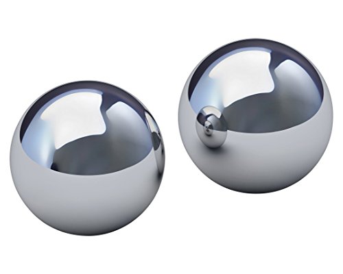 1" Solid Steel Balls for Paracord Monkey Fists - 2 Pack