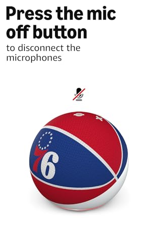 NBA Limited-Edition Echo Dot - Philadelphia 76ers