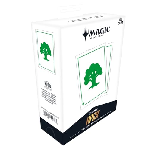 Ultra PRO Mana 8 Forest Deck Protector Sleeves 105ct for Magic: The Gathering