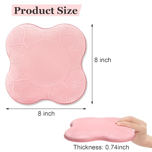 6 Pack Yoga Knee Pads - Extra Thick Foam Cushions for Yoga, Pilates & Floor Exercises