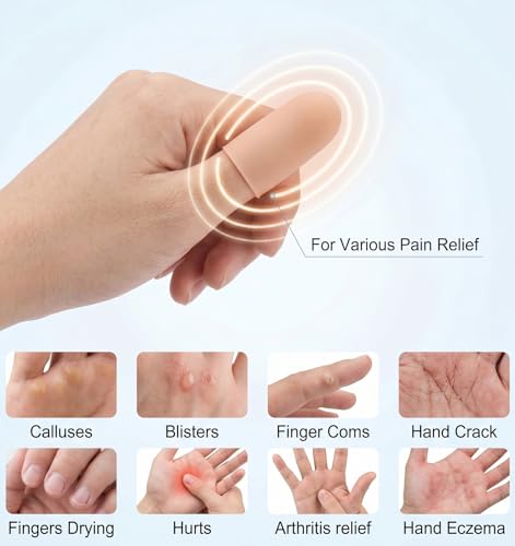 16 Pcs Silicone Thumb Covers - Soft Protector for Wounds