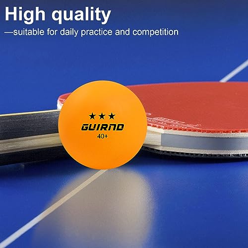 20 Pack 3 Star Table Tennis Balls - Durable ABS for Competition & Recreation