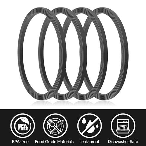 Owala FreeSip Seal Ring Replacement - 4 Pack Silicone Gaskets