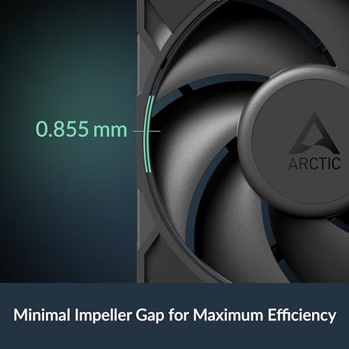 120mm PWM Fan - ARCTIC P12 Pro Black, 600-3000 RPM