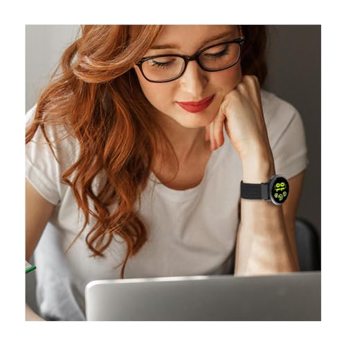 Magnetic Braided Band for Garmin Vivoactive 5/6 - Black