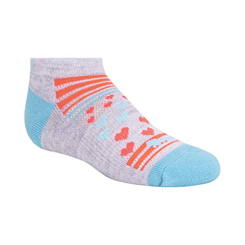 PUMA Boys' 6 Pack Low Cut Socks - Multi Size 5-11, Comfortable Athletic Socks