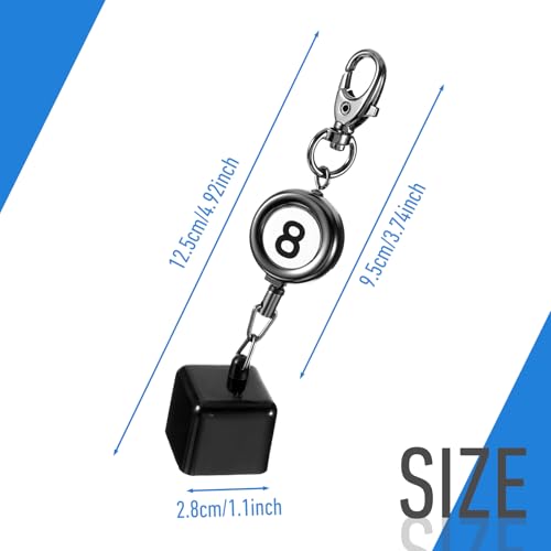 Retractable Pool Chalk Holder - Billiard Cue Accessories