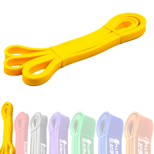 Heavy Duty Resistance Loop Bands - Powerlifting & Assisted Pull Ups - Yellow