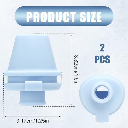 Silicone Bite Valve Replacement for Ello Cooper Water Bottles - 2 Pack
