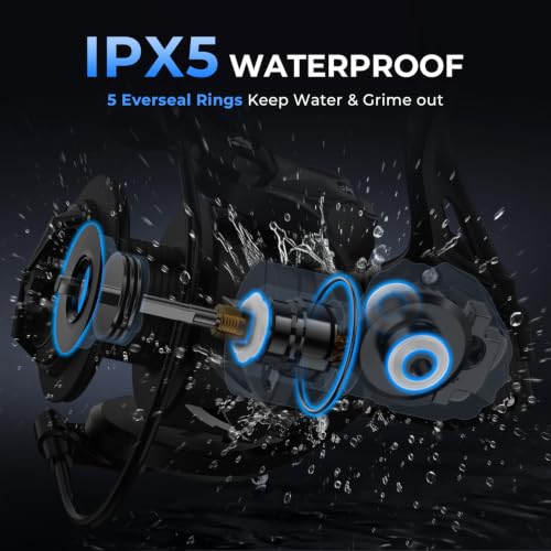 KastKing Spartacus II Plus 2000 Spinning Fishing Reel IPX5 Waterproof