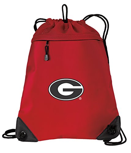 University of Georgia Drawstring Backpack - Premium Mesh & Microfiber