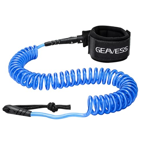 Paddleboard Leash, Coiled SUP 11 FT