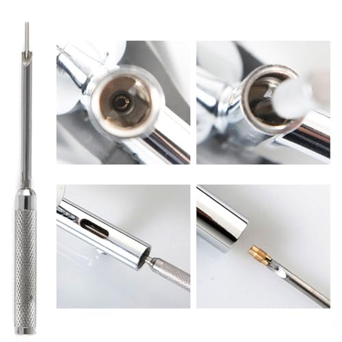 Airbrush Maintenance Tool Set - 2 Needle Nuts & Valve Screwdrivers