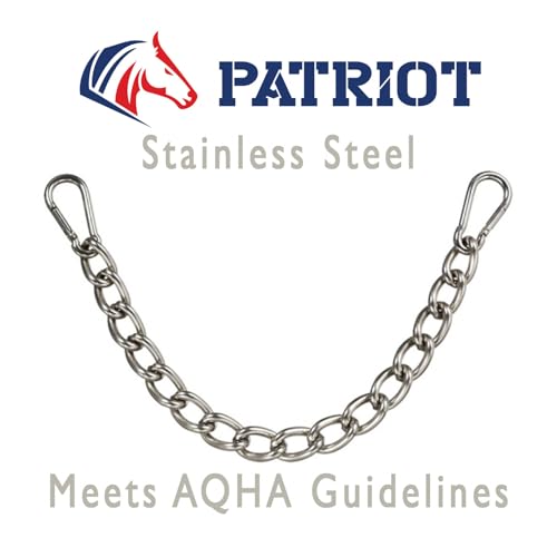 Stainless Steel Adjustable Horse Curb Chain for Equestrian Tack