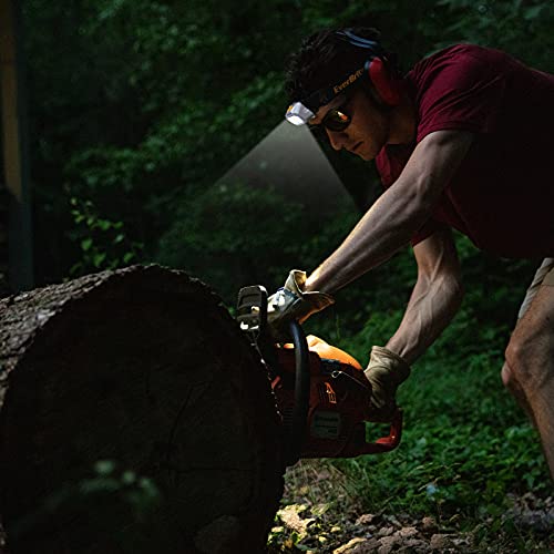 LED Headlamp 2 Pack - 4 Lighting Modes, Waterproof, Adjustable