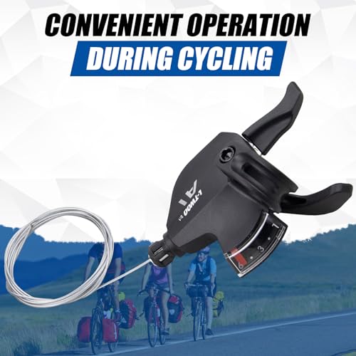 Bike Shifter Lever 6 Speeds Right Thumb Gear Shift for Mountain