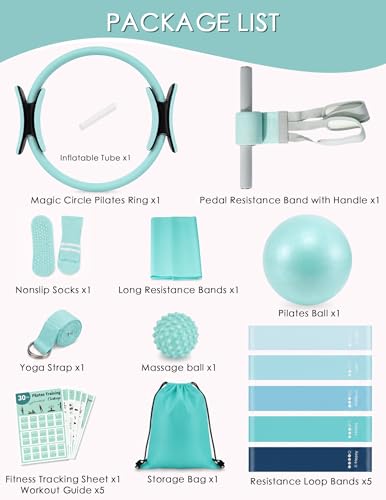 Pilates Kit for Women - Complete Home Workout Equipment Set