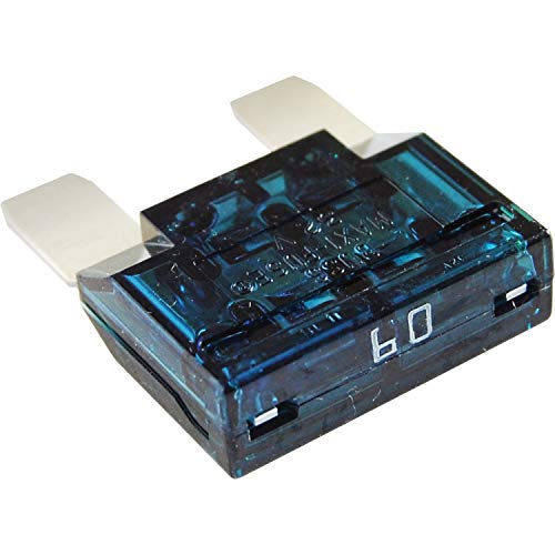60A Maxi Fuse - Blade Style Fuse with Corrosion-Resistant Blades