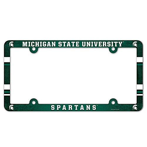 Michigan State University License Plate Frame - Full Color