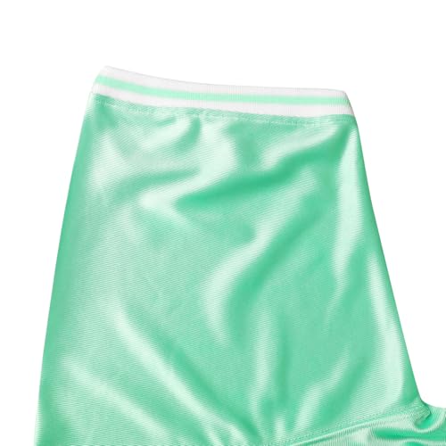 Blank Football Jerseys - Mesh Athletic Sports Uniform - X-Large Apple Green