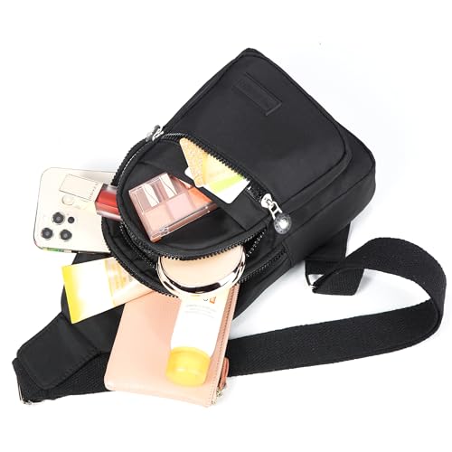 Small Sling Backpack for Women - Water-Resistant Crossbody Bag
