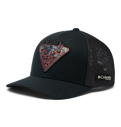 Columbia Unisex PHG Antlers Mesh Ball Cap Large-X-Large Black/Tri-fill Antlers