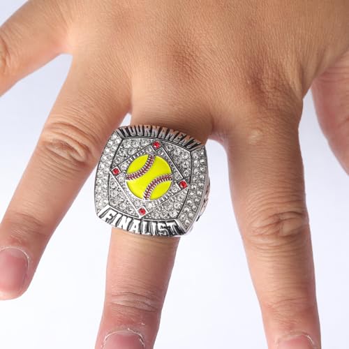 Softball Championship Ring - Finalist Size 9 - 12 Pack