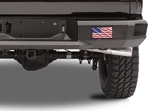 American USA Flag Decal - Waving United States Sticker for Car - 3x5 Inch