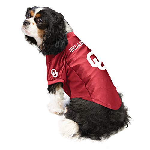 Oklahoma Sooners Stretch Pet Jersey - Size Small