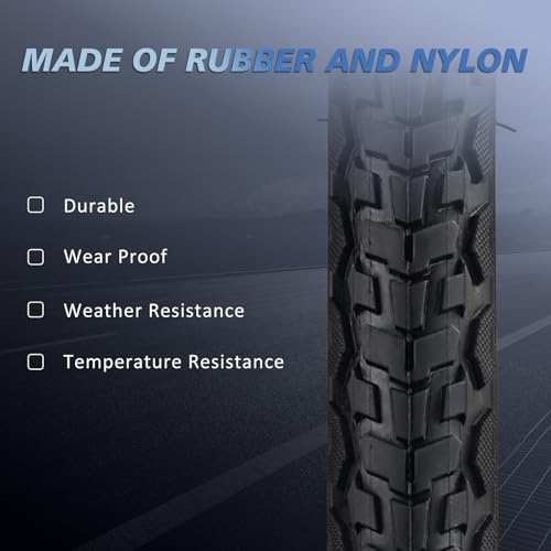 700x38C Bike Tires - Replacement Road Bicycle Tires for Gravel & Urban Cycling