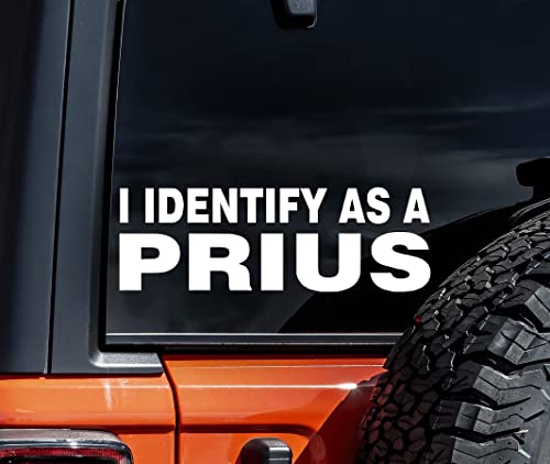 Premium Quality Vinyl Decal Sticker - Prius Design, 7 Inch